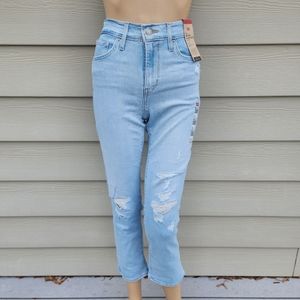 LEVI'S | 724 High Rise Straight Cropped Jeans